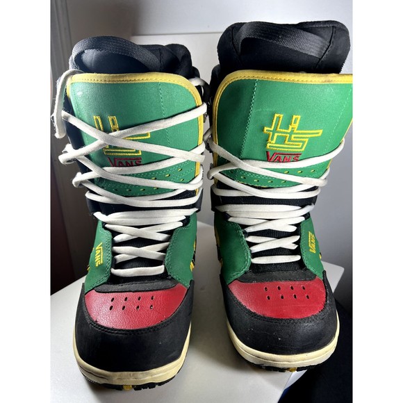 Vintage Vans Hi Standard Multi Color Snowboard Boots Men\'s Size 7 US 6 UK Rare main image 8